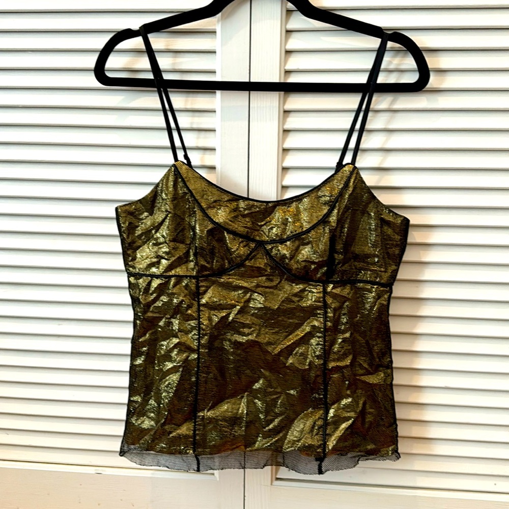 Gold Marc Jacobs tank sz 4
